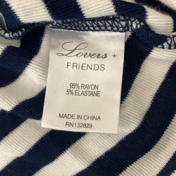 Share Macy Tank Lovers and Friends Color: Navy Stripe
Size: S - Picture 9 of 11